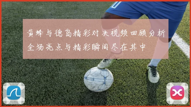 黄蜂与德岛精彩对决视频回顾分析全场亮点与精彩瞬间尽在其中